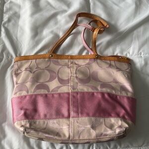 Pink Coach purse